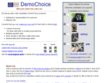 Tablet Screenshot of demochoice.org